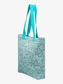 3 Wildest Dream - Bolsa de playa con asas para mujer Verde ERJBP04948 Roxy