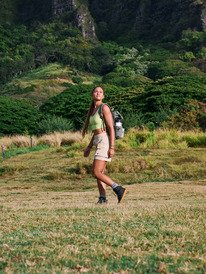 1 So Far Away 15L - Mittelgro&szlig;er Rucksack f&uuml;r Frauen Gr&uuml;n ERJBP04964 Roxy