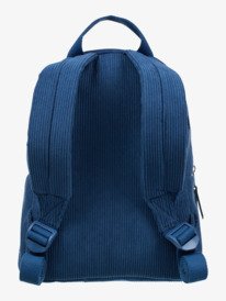 4 Feeling Emby 8L - Corduroy Small Backpack for Women Blue ERJBP04965 Roxy