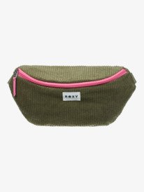 2 True Color - Corduroy Bum Bag for Women Green ERJBP04970 Roxy