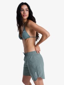 1 Roxy Wave 7" - Board Shorts for Women Green ERJBS03300 Roxy
