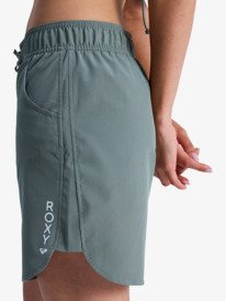 2 Roxy Wave 7" - Board Shorts for Women Green ERJBS03300 Roxy
