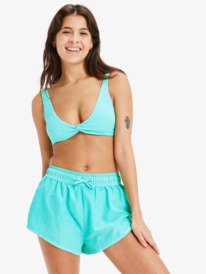 0 No Bad Waves - Boardshort para Mulher Verde ERJBS03324 Roxy