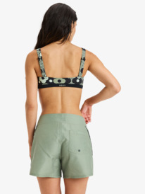 3 Roxy Pro The 93 Win Printed - Calções de banho pelo joelho para Mulher Preto ERJBS03329 Roxy