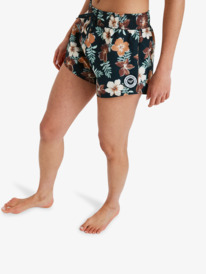2 No Bad Waves Printed 2" - Boardshort voor Dames Brown ERJBS03332 Roxy