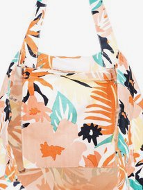 3 Anti Bad Vibes 25L - Large Canvas Tote Bag  ERJBT03167 Roxy