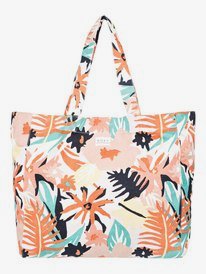 0 Anti Bad Vibes 25L - Large Canvas Tote Bag  ERJBT03167 Roxy