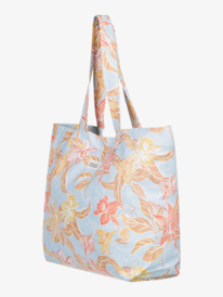 1 Anti Bad Vibes 24 L - Medium Tote Bag for Women Blue ERJBT03273 Roxy