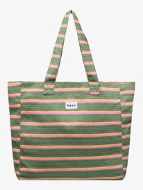 3 Anti Bad Vibes - Grand sac tote pour Femme Vert ERJBT03431 Roxy