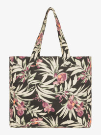 3 Anti Bad Vibes - Large Tote Bag for Women Black ERJBT03431 Roxy