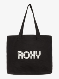 1 Anti Bad Vibes - Large Tote Bag for Women Black ERJBT03431 Roxy