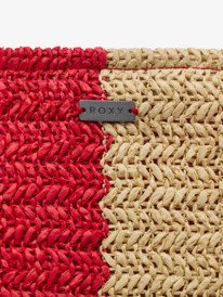 3 Sister Of The Moon - Wicker basket bag for Women Yellow ERJBT03444 Roxy