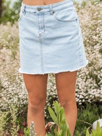 0 Surfing Girl Power - Denim Skirt for Women  ERJDK03019 Roxy