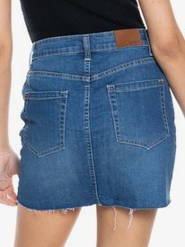 4 Kissing Romance - Denim Rok voor Dames  ERJDK03023 Roxy