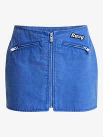 6 Chloe Kim - Minifalda estilo motociclista para mujer Violeta ERJDK03041 Roxy