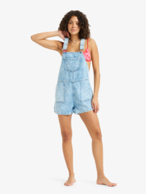 2 Crystal Coast Denim - Dungarees for Women Blue ERJDO03004 Roxy