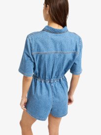 5 Real Tomorrow - Salopette courte pour Femme Bleu ERJDO03007 Roxy