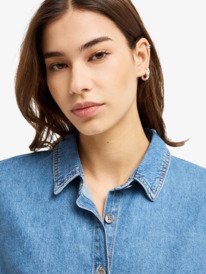 2 Real Tomorrow - Salopette courte pour Femme Bleu ERJDO03007 Roxy