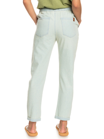 2 Slow Swell - Pantaloni in denim da Donna Blue ERJDP03278 Roxy