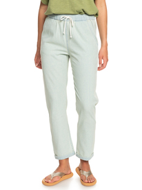 0 Slow Swell - Pantaloni in denim da Donna Blue ERJDP03278 Roxy