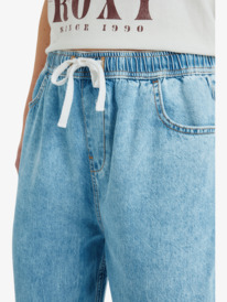 5 Stunning View Beau Blue - Relaxed Joggers for Women Blue ERJDP03313 Roxy
