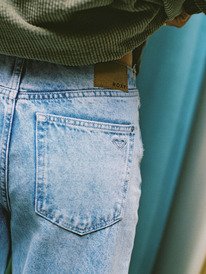2 Coco Low Sunbleached - Loose Fit Jeans f&uuml;r Frauen Blau ERJDP03325 Roxy
