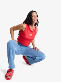 5 Howlin Rails - Jeans met hoge taille voor Dames White ERJDP03326 Roxy