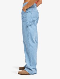 1 Howlin Rails - Jeans met hoge taille voor Dames White ERJDP03326 Roxy