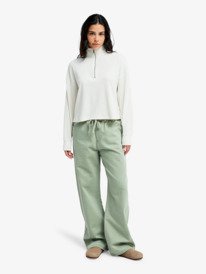 3 Saltwater Color Mid - Vaquero holgado para mujer Verde ERJDP03329 Roxy