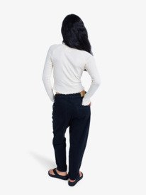 3 Minsk Coral Eclipse - Cropped Jeans for Women Black ERJDP03333 Roxy