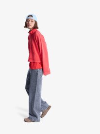 1 Dawn Patrol Mid Lava - Jeans à coupe ample pour Femme Noir ERJDP03339 Roxy