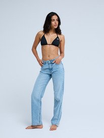 0 Tropic Dream - Loose Fit Jeans for Women Blue ERJDP03346 Roxy