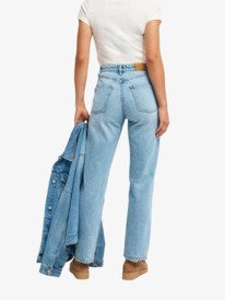 6 Tropic Dream - Loose Fit Jeans for Women Blue ERJDP03346 Roxy
