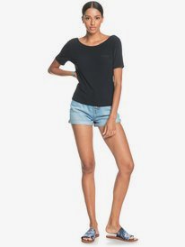 6 Authentic - Short de tela vaquera para Mujer  ERJDS03253 Roxy