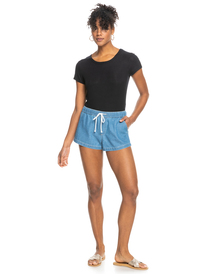 4 Go To The Beach - Short en jean pour Femme  ERJDS03286 Roxy