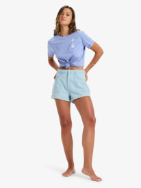 2 Vibrant Community - Denim-Shorts für Frauen Blau ERJDS03334 Roxy