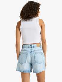 5 Morning Splendour - Bermuda en jean pour Femme Bleu ERJDS03337 Roxy