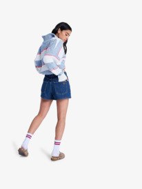 4 Offshore Mid Ocean Blue - Denim-Shorts f&uuml;r Frauen Blau ERJDS03343 Roxy