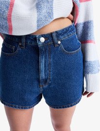 2 Offshore Mid Ocean Blue - Denim-Shorts f&uuml;r Frauen Blau ERJDS03343 Roxy
