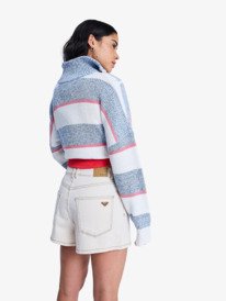 5 Offshore Mid Sandbar - Denim Short voor Dames Beige ERJDS03350 Roxy