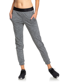 1 Into The Spotlights - Pantalon de jogging droit pour Femme Noir ERJFB03234 Roxy