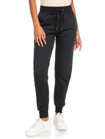 0 From Home - Pantalón de Chándal para Mujer Negro ERJFB03342 Roxy