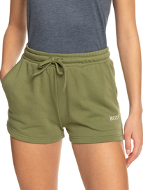 0 Surf Stoked - Short en molleton pour Femme Vert ERJFB03370 Roxy