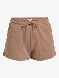 5 Surf Stoked - Short met elastische taille voor Dames Brown ERJFB03416 Roxy