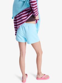 4 Surf Stoked - Elasticated Waist Shorts for Women Green ERJFB03416 Roxy