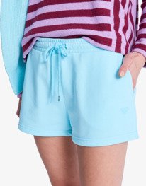 2 Surf Stoked - Elasticated Waist Shorts for Women Green ERJFB03416 Roxy