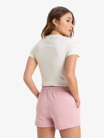 4 Surf Stoked - Short à taille élastique pour Femme Rose ERJFB03416 Roxy