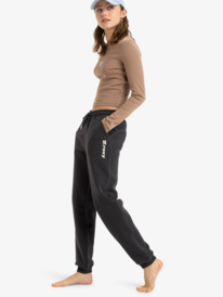 1 Perfect Place - Pantalón de chándal con cintura elástica para Mujer Negro ERJFB03475 Roxy