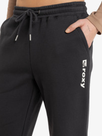 2 Perfect Place - Pantalón de chándal con cintura elástica para Mujer Negro ERJFB03475 Roxy