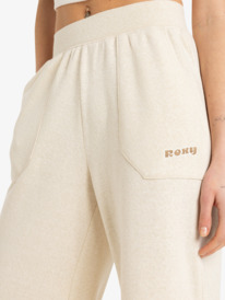 2 What A Dream Heather - Pantalón de chándal con cintura elástica para Mujer Beige ERJFB03476 Roxy